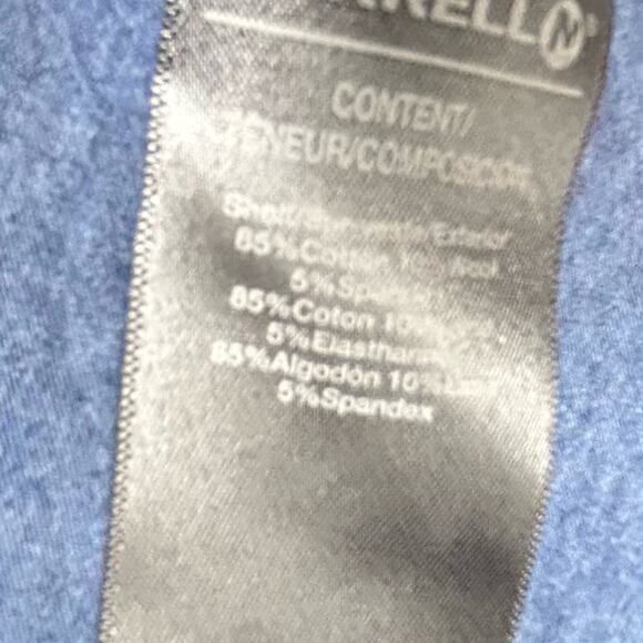 Merrell Dress SZ S/P Blue Long Sleeve T-Shirt Style w/ Pockets Stretchy Gorpcore - Picture 7 of 7
